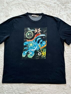 WHYRED x Kandinsky The Stars Graphic Art XL T-Shirt Black /Heather Grey Interior
